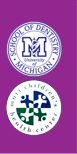 University of Michigan School of Dentistry logo and Mott Children's Health Center logo. 